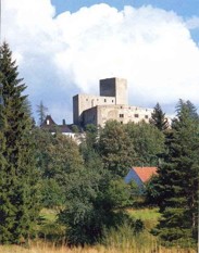 Jindichv Hradec a okol - zcenina hradu Landtejn